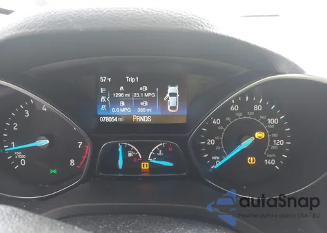 2018 Ford Escape S из США, поврежденный, VIN 1FMCU0F72JUB55211